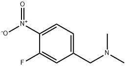 [(3-fluoro-4-nitrophenyl)methyl]dimethylamine Structure