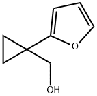 Cyclopropanemethanol, 1-(2-furanyl)- Structure