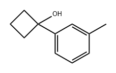 Cyclobutanol, 1-(3-methylphenyl)- Structure