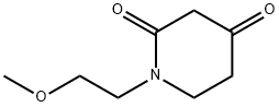 1-(2-Methoxyethyl)piperidine-2,4-dione 구조식 이미지