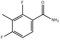 Benzamide, 2,4-difluoro-3-methyl- Structure