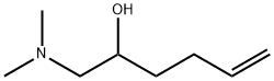 1-(Dimethylamino)-5-hexen-2-ol 구조식 이미지
