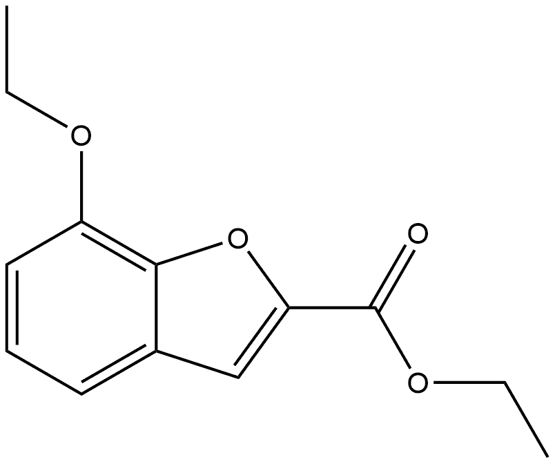 ethyl 7-ethoxybenzofuran-2-carboxylate Structure