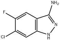 6-Chloro-5-fluoro-1H-indazol-3-amine Structure