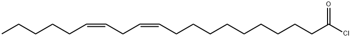 11,14-Eicosadienoyl chloride, (11Z,14Z)- Structure