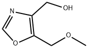 4-Oxazolemethanol, 5-(methoxymethyl)- 구조식 이미지