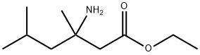 Hexanoic acid, 3-amino-3,5-dimethyl-, ethyl ester Structure