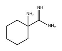 1-Aminocyclohexane-1-carboximidamide Structure