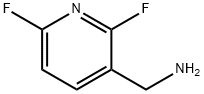 3-Pyridinemethanamine, 2,6-difluoro- 구조식 이미지