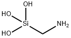 Silanetriol, (aminomethyl)- (9CI) Structure