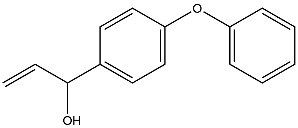 α-Ethenyl-4-phenoxybenzenemethanol Structure