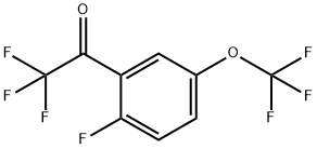 5'-(Trifluoromethoxy)-2,2,2,2'-tetrafluoroacetophenone 구조식 이미지