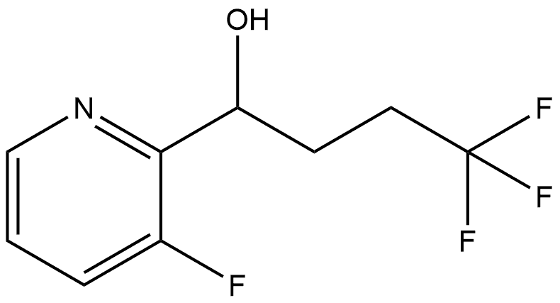 3-Fluoro-α-(3,3,3-trifluoropropyl)-2-pyridinemethanol 구조식 이미지