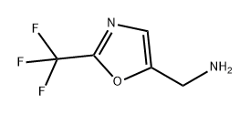 5-Oxazolemethanamine, 2-(trifluoromethyl)- Structure