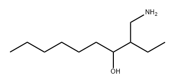 3-(Aminomethyl)decan-4-ol Structure