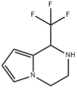 1-(trifluoromethyl)-1H,2H,3H,4H-pyrrolo[1,2-a]pyra
zine Structure