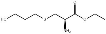 L-Cysteine, S-(3-hydroxypropyl)-, ethyl ester Structure