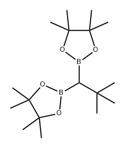 1,3,2-Dioxaborolane, 2,2'-(2,2-dimethylpropylidene)bis[4,4,5,5-tetramethyl- 구조식 이미지