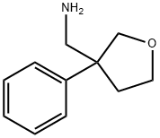 (3-PHENYLOXOLAN-3-YL)METHANAMINE Structure