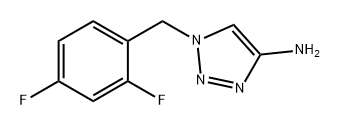 1-(2,4-Difluorobenzyl)-1h-1,2,3-triazol-4-amine Structure