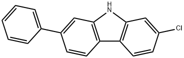 9H-Carbazole, 2-chloro-7-phenyl- Structure