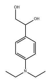 1-(4-(Diethylamino)phenyl)ethane-1,2-diol Structure