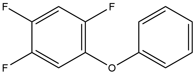 1,2,4-Trifluoro-5-phenoxybenzene Structure