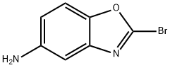 5-Benzoxazolamine, 2-bromo- 구조식 이미지