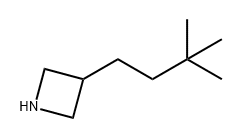 3-(3,3-Dimethylbutyl)azetidine Structure