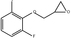 Oxirane, 2-[(2,6-difluorophenoxy)methyl]- Structure