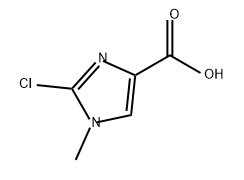 1H-Imidazole-4-carboxylic acid, 2-chloro-1-methyl- Structure