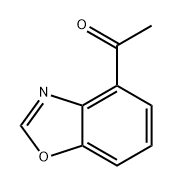 Ethanone, 1-(4-benzoxazolyl)- Structure