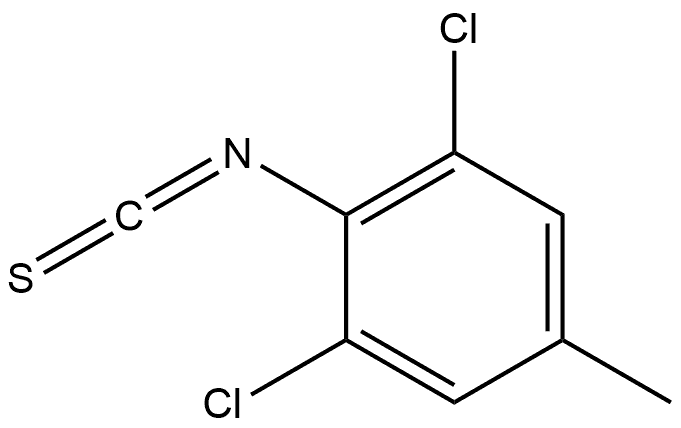 2,6-Dichloro-4-methylphenyl Isothiocyanate Structure