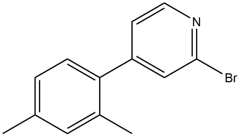 2-Bromo-4-(2,4-dimethylphenyl)pyridine Structure