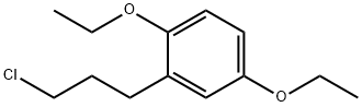 2,5-Diethoxy(3-chloropropyl)benzene Structure