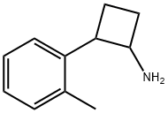 2-(2-Methylphenyl)cyclobutanamine Structure