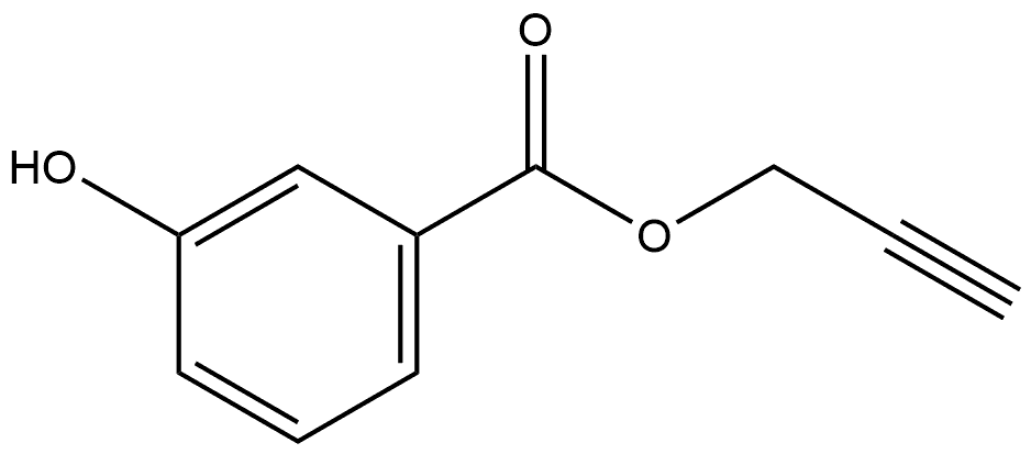 2-Propyn-1-yl 3-hydroxybenzoate Structure