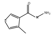 3-Thiophenecarboxylic acid, 4-methyl-, hydrazide Structure