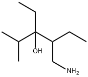 3-Hexanol, 4-(aminomethyl)-3-ethyl-2-methyl- Structure