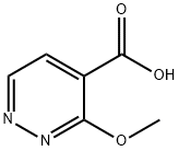 3-Methoxy-pyridazine-4-carboxylic acid Structure