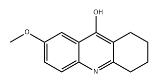 9-Acridinol, 1,2,3,4-tetrahydro-7-methoxy- Structure