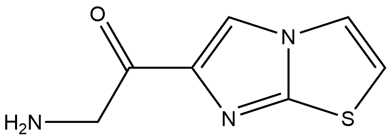 2-Amino-1-imidazo[2,1-b]thiazol-6-ylethanone Structure