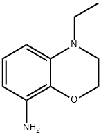 2H-1,4-Benzoxazin-8-amine, 4-ethyl-3,4-dihydro- Structure