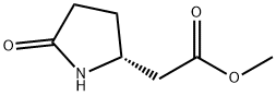 2-Pyrrolidineacetic acid, 5-oxo-, methyl ester, (R)- (9CI) Structure