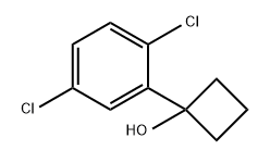 Cyclobutanol, 1-(2,5-dichlorophenyl)- Structure