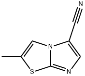 2-methylimidazo[2,1-b]thiazole-5-carbonitrile Structure