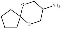 6,10-Dioxaspiro[4.5]decan-8-amine Structure