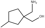[1-(Aminomethyl)-3-methylcyclopentyl]methanol Structure