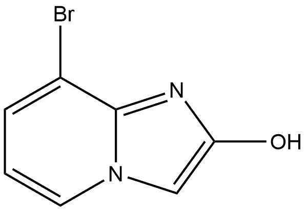 8-Bromoimidazo[1,2-a]pyridin-2-ol 구조식 이미지