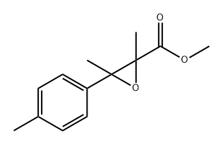 Methyl 2,3-dimethyl-3-(p-tolyl)oxirane-2-carboxylate Structure